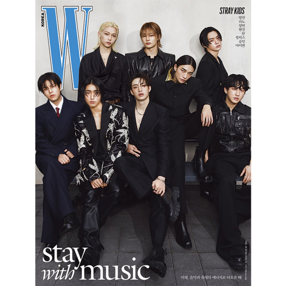 Magazine W Korea VOLUME 6 2024 Type.A Stray Kids Group