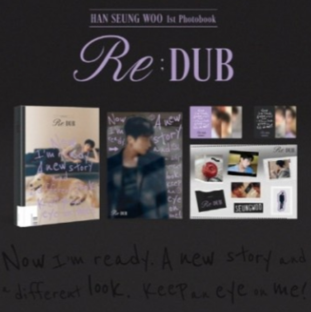 [Pre Order] HAN SEUNG WOO 1st Photobook [Re DUB]