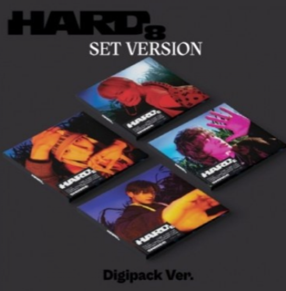 [SET][Digipack] SHINee 8th Album - HARD (SET Ver.) 4CD