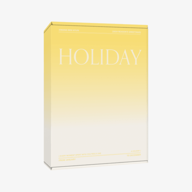 HWANG MIN HYUN – 2024 SEASON’S GREETINGS [HOLIDAY] (Weverse Gift)
