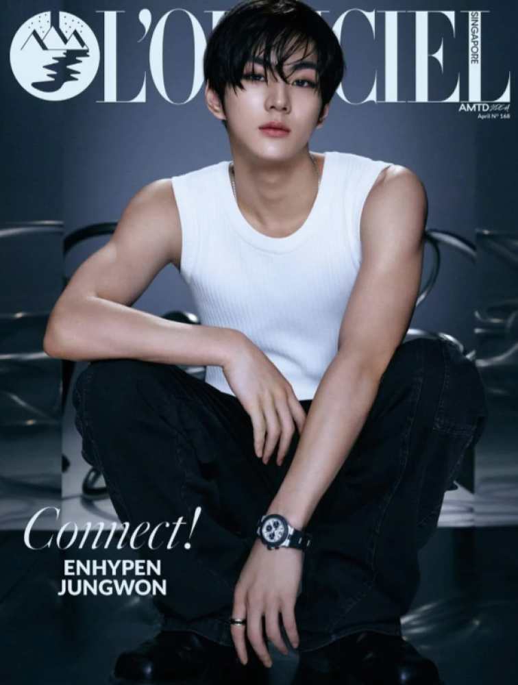 [PRE-ORDER] L'OFFICIEL SINGAPORE MAGAZINE 2024.04 (COVER : ENHYPEN JUNGWON & NI-KI)