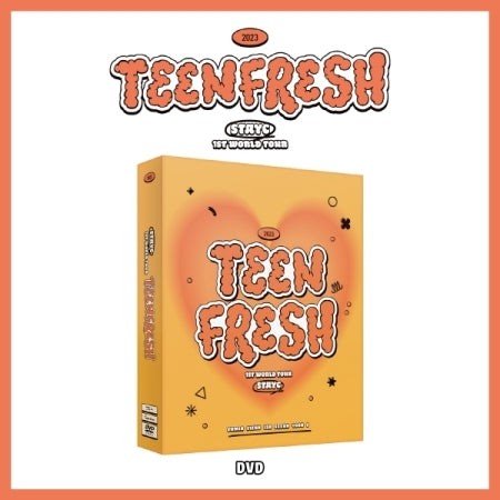 STAYC – 1ST WORLD TOUR [TEENFRESH] DVD (3 DISC) (Wiverse Gift)