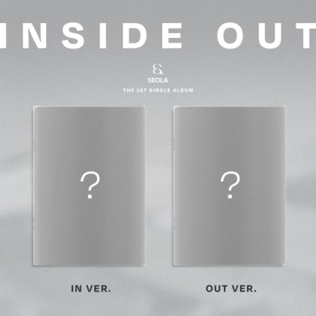 SEOLA 1st Single Album – INSIDE OUT (2 Version Set)