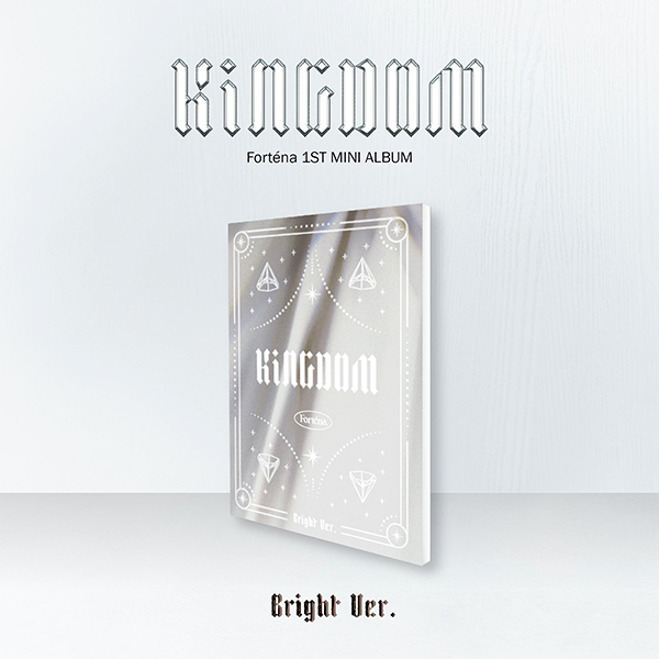 FORTENA 1st Mini Album - KINGDOM (BRIGHT Ver.) CD + Poster