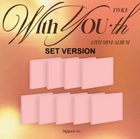 [DIGIPACK] TWICE 13th Mini Album - With YOU-th (SET Ver.) CD