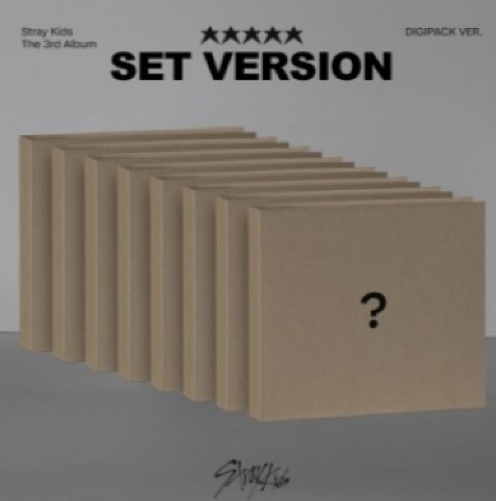 [Digipack] Stray Kids 3rd Album - 5-STAR set Ver.) CD