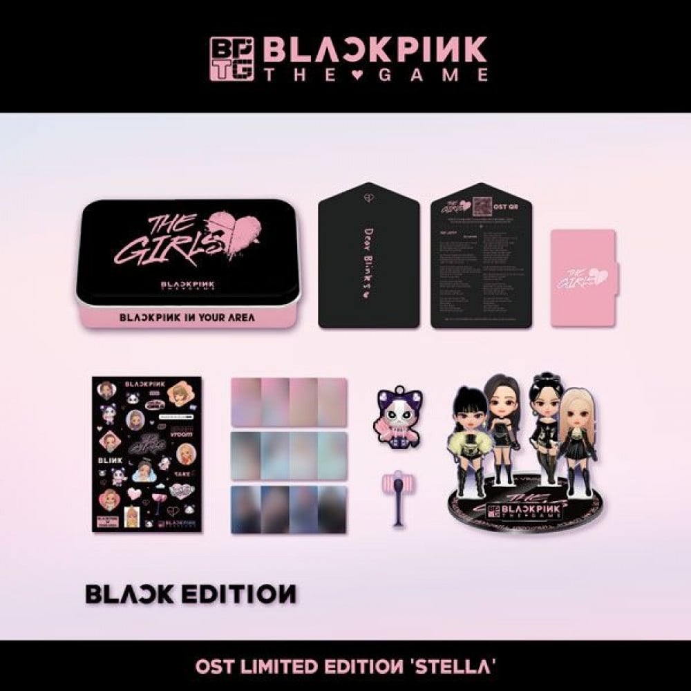 [YG Shop Gift] BLACKPINK THE GAME OST - THE GIRLS (Stella Ver.)
