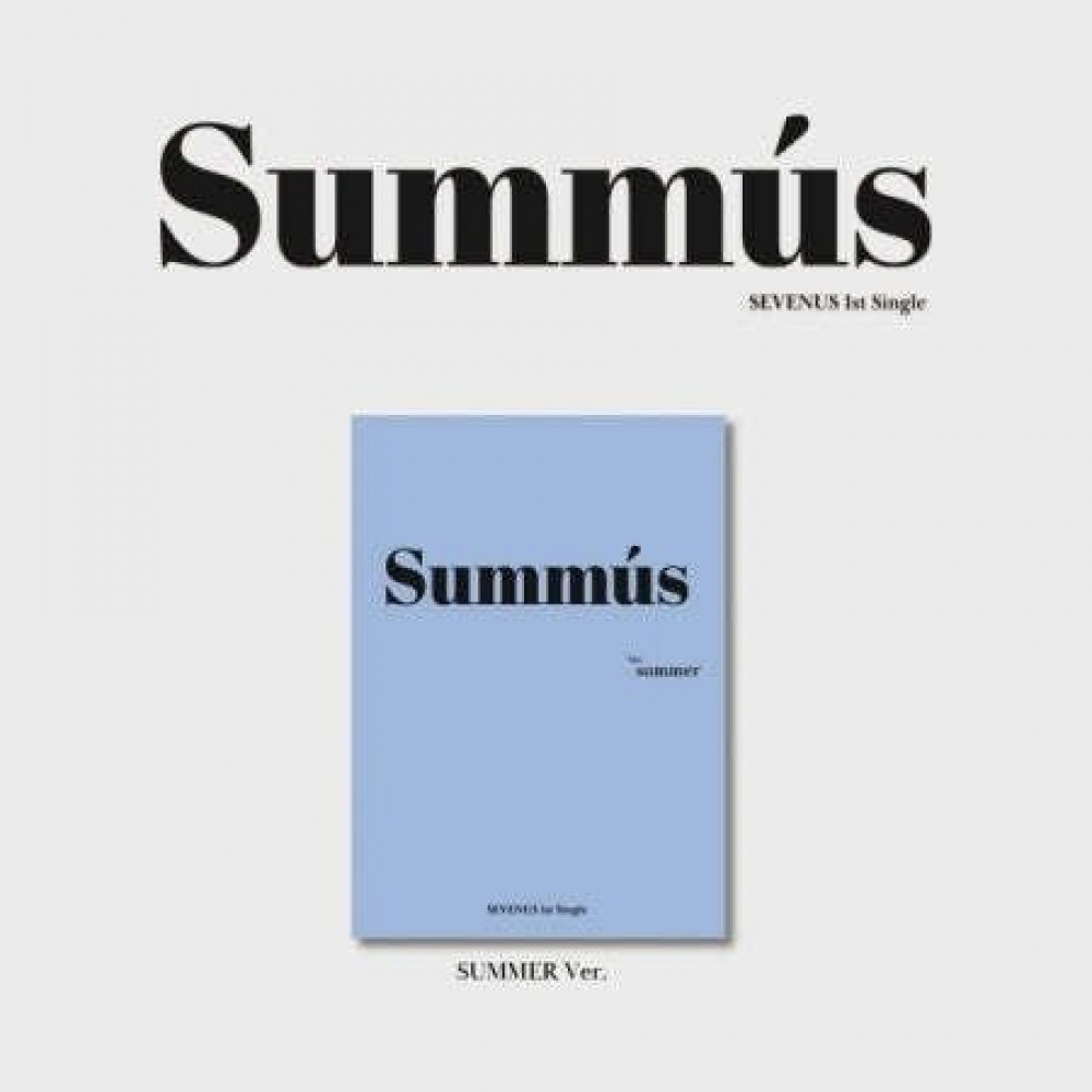 SEVENUS 1ST SINGLE ALBUM-SUMMUS[SUMMER Ver]CD