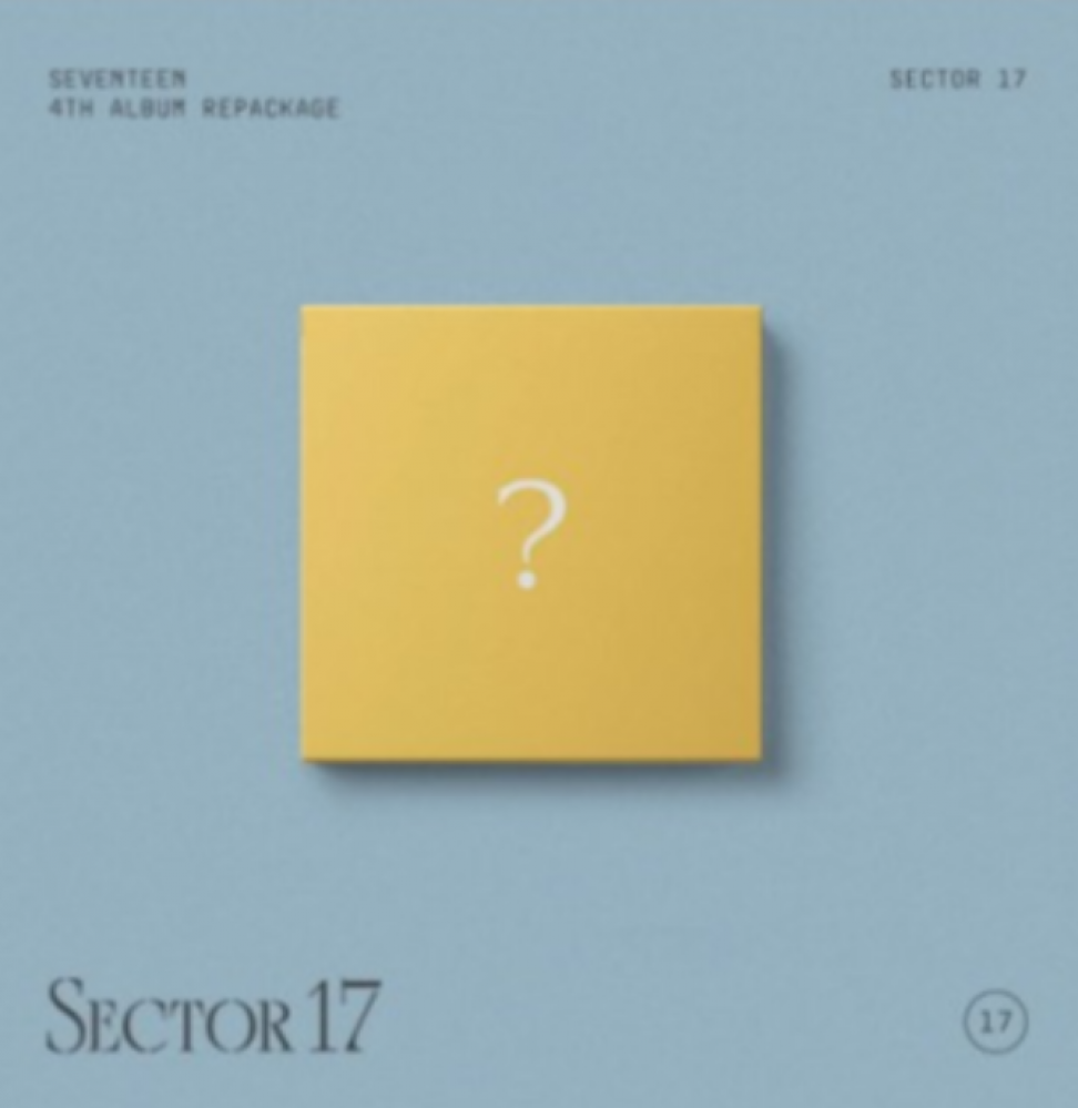 SEVENTEEN 4th Repackage Album - SECTOR 17 (New Beginning Ver.) CD + Poster