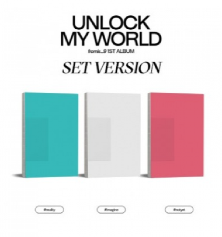 [SET] Fromis_9 1st Album - Unlock My World (SET Ver.) 3CD