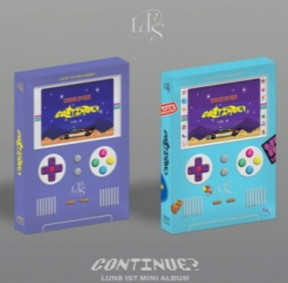 [SET] LUN8 1st Mini Album - CONTINUE (SET Ver.) 2CD + 2Poster