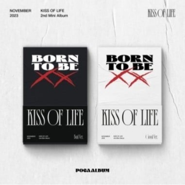[Smart Album][SET] KISS OF LIFE 2nd Mini Album - Born to be XX (SET Ver.) 2POCA ALBUM