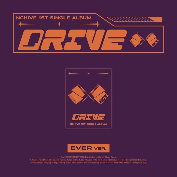 [Smart Album] NCHIVE 1st Single Album - DRIVE EVER MUSIC ALBUM Ver.