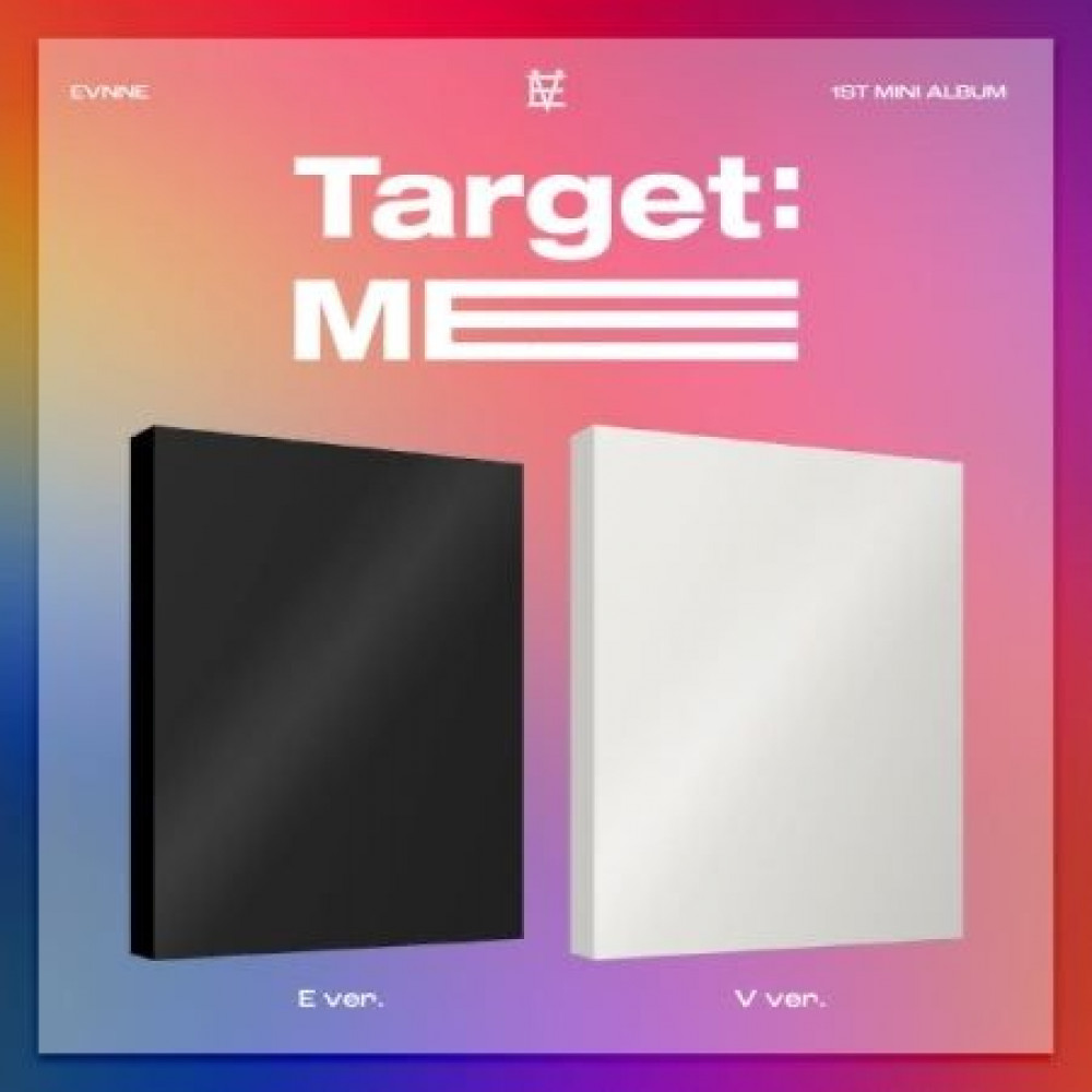 [SET] EVNNE 1st Mini Album - Target: ME (SET Ver.) 2CD + 2Poster