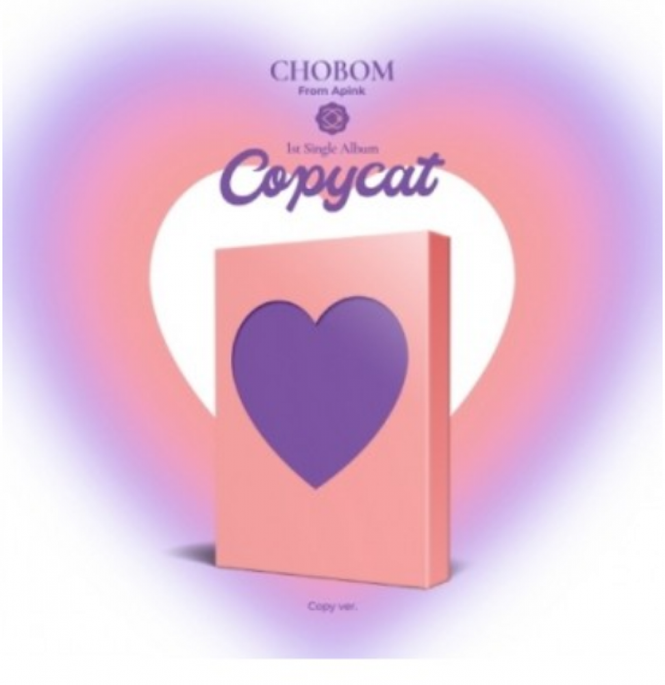 APINK CHOBOM 1st Single Album - Copycat (Copy Ver.) CD + Poster