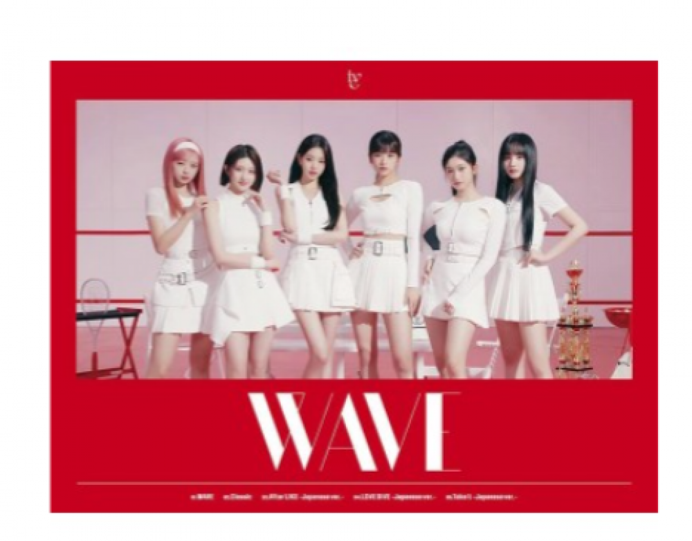 [Japanese Edition] IVE 1st EP Album - WAVE (1st Limited Edition Ver.A) CD + Blu-ray