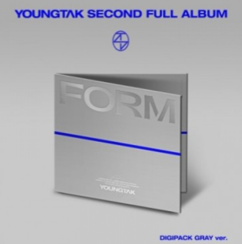 [Digipack] YOUNG TAK 2nd Album - FORM (GRAY Ver.) CD