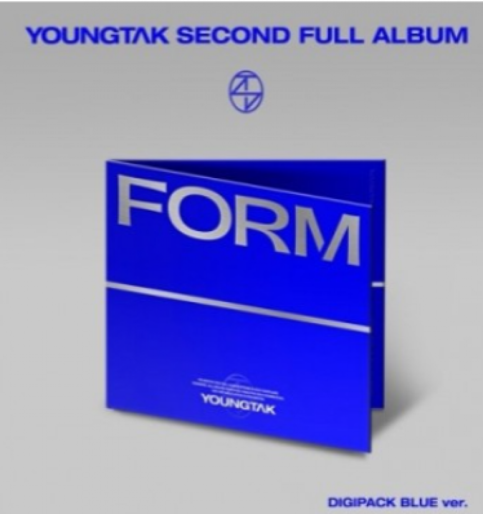 [Digipack] YOUNG TAK 2nd Album - FORM (BLUE Ver.) CD