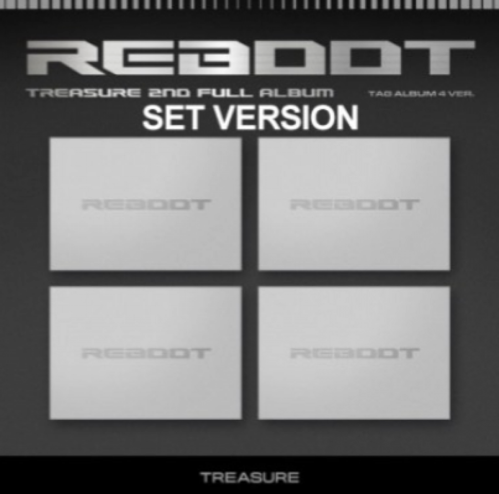 [SET][YG TAG] TREASURE 2nd Album - REBOOT (SET Ver.) YG TAG