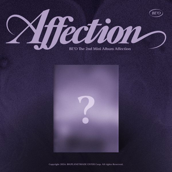 BE’O The 2nd Mini Album – Affection (BOX Ver.)