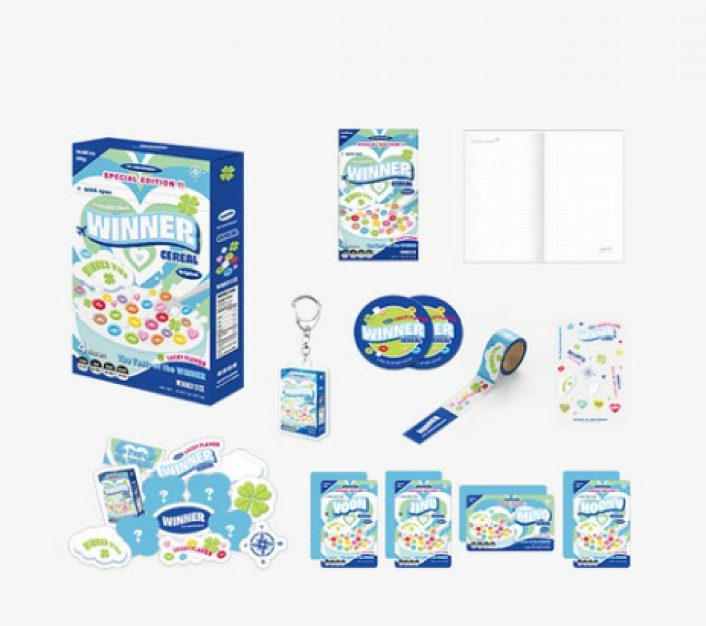 WINNER 2023 DEBUT ANNIVERSARY CEREAL DECO KIT