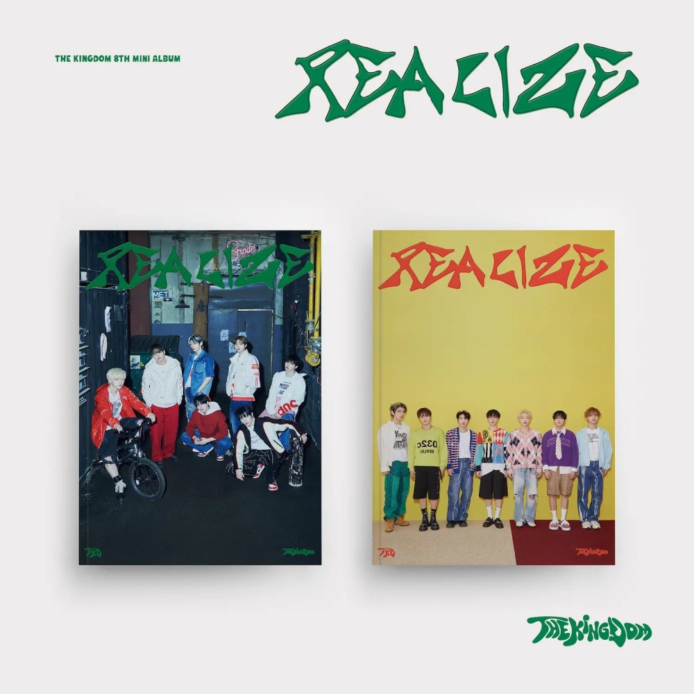 [SET] KINGDOM 8th EP Album - REALIZE (SET Ver.) 2CD