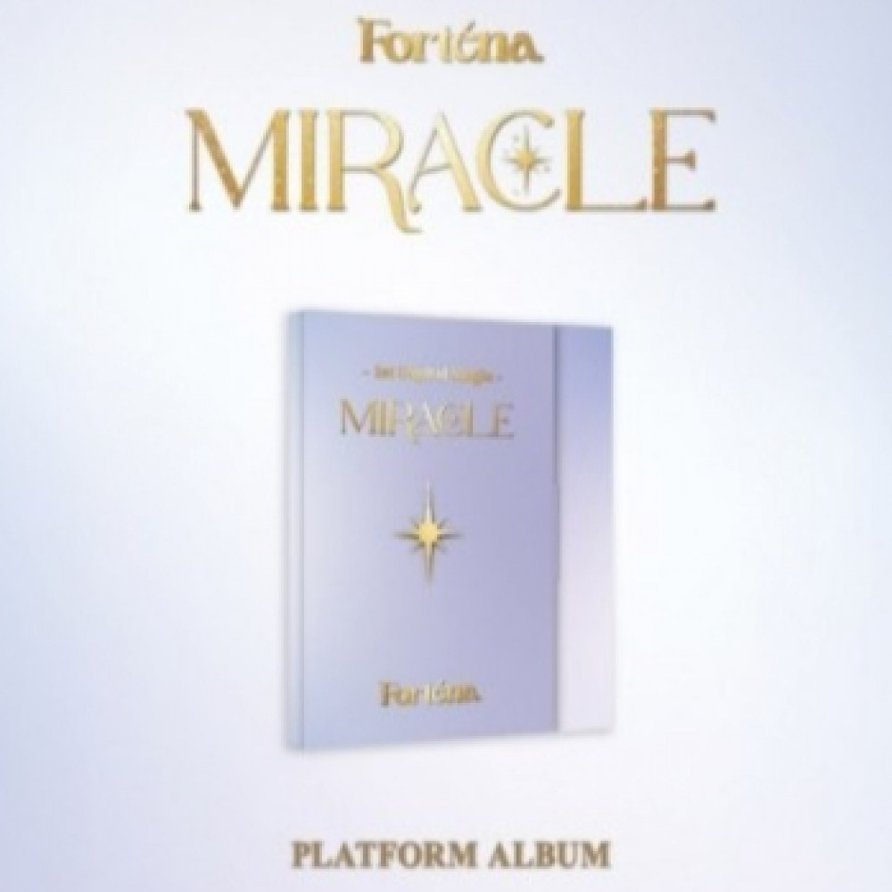 [Smart Album] Fortena 1st Single Album - Miracle Platform Album