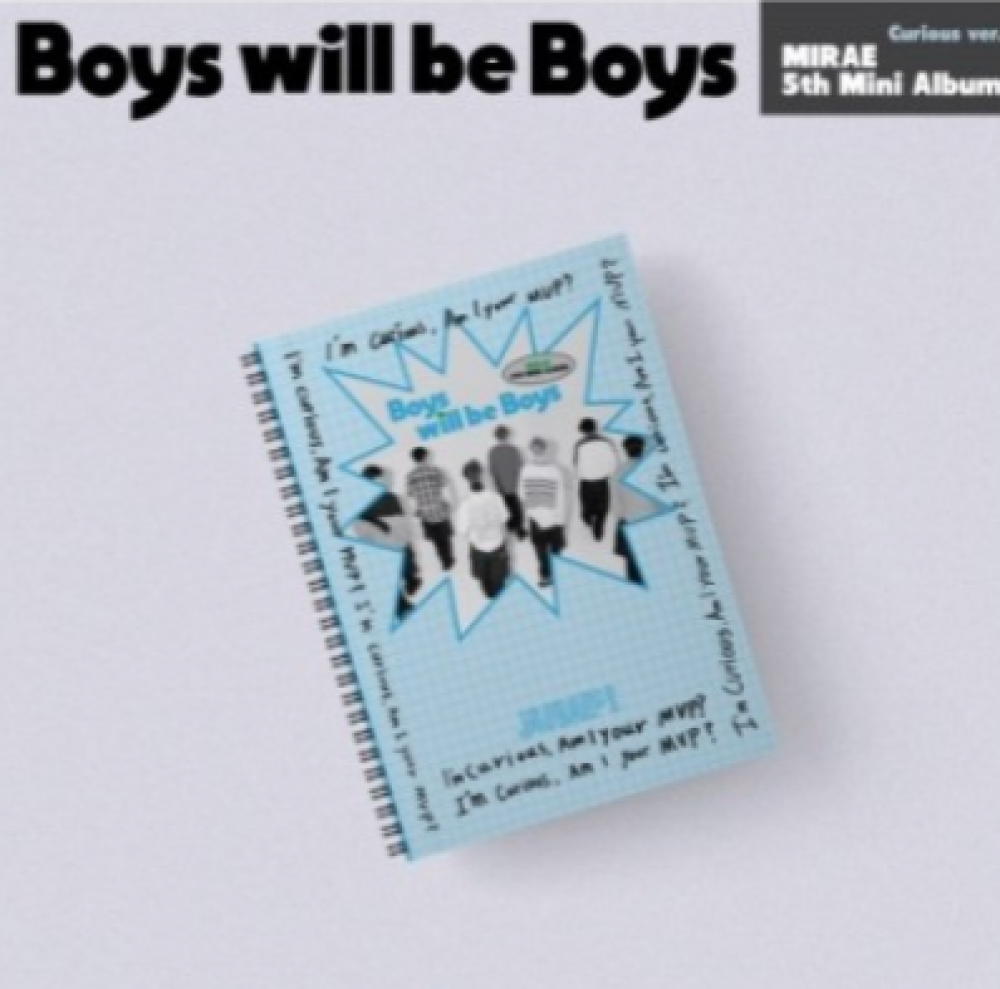 MIRAE 5th Mini Album - Boys will be Boys (Curious Ver.) CD