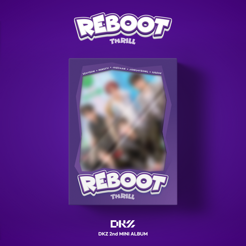 DKZ 2nd Mini Album - REBOOT (THRILL Ver.) CD + Poster