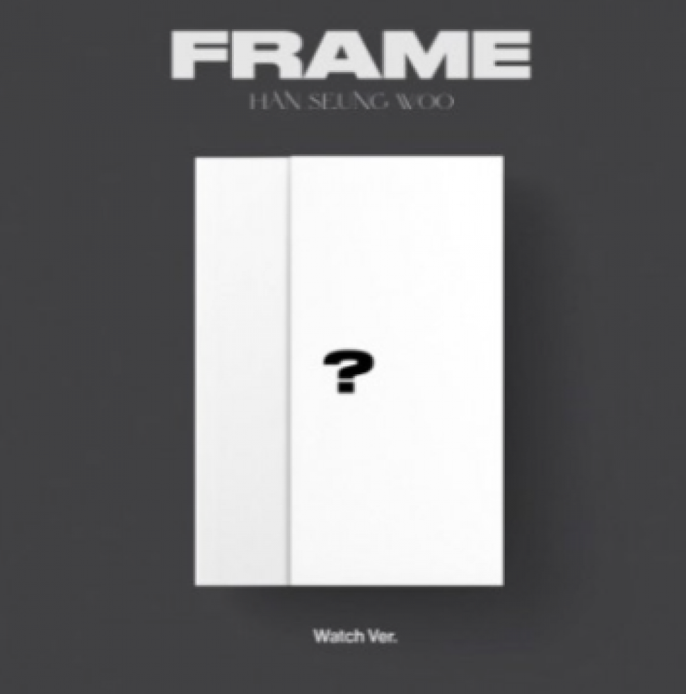 HAN SEUNG WOO 3rd Mini Album - FRAME (Watch Ver.) CD + Poster