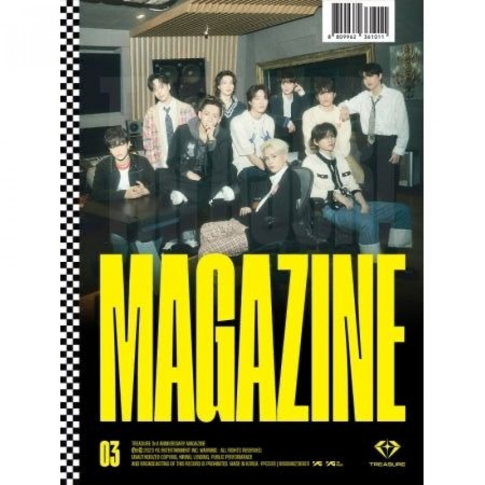 [Pre Order] TREASURE 3rd Anniversary Magazine