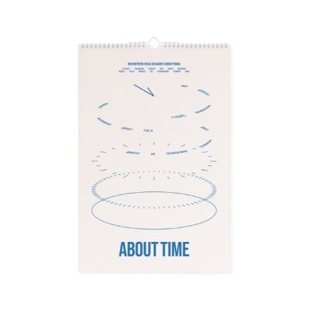 SEVENTEEN – 2024 WALL CALENDAR [ABOUT TIME]