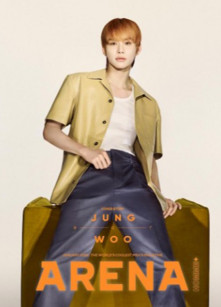 ARENA HOMME+ 2024-01 Type.A NCT JUNGWOO