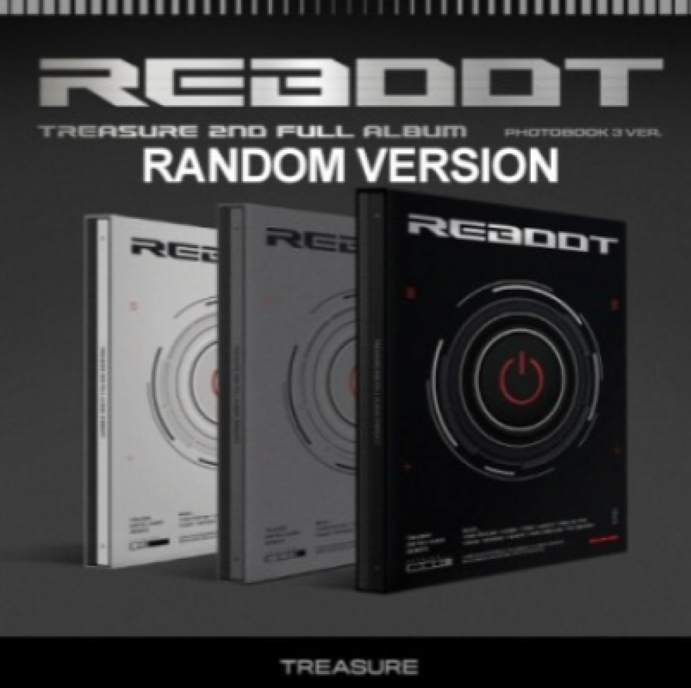 [PHOTOBOOK] TREASURE 2nd Album - REBOOT (Random Ver.) CD