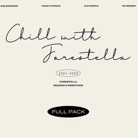 FORESTELLA – 2024-25 SEASON’S GREETINGS (Full Pack Ver.) (C-Factory Gift)
