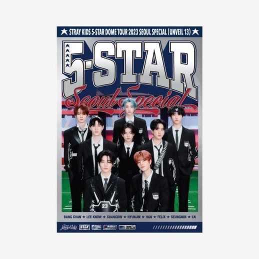 [Pre Order] STRAY KIDS 5-STAR Seoul Special Goods - POSTER BOOK