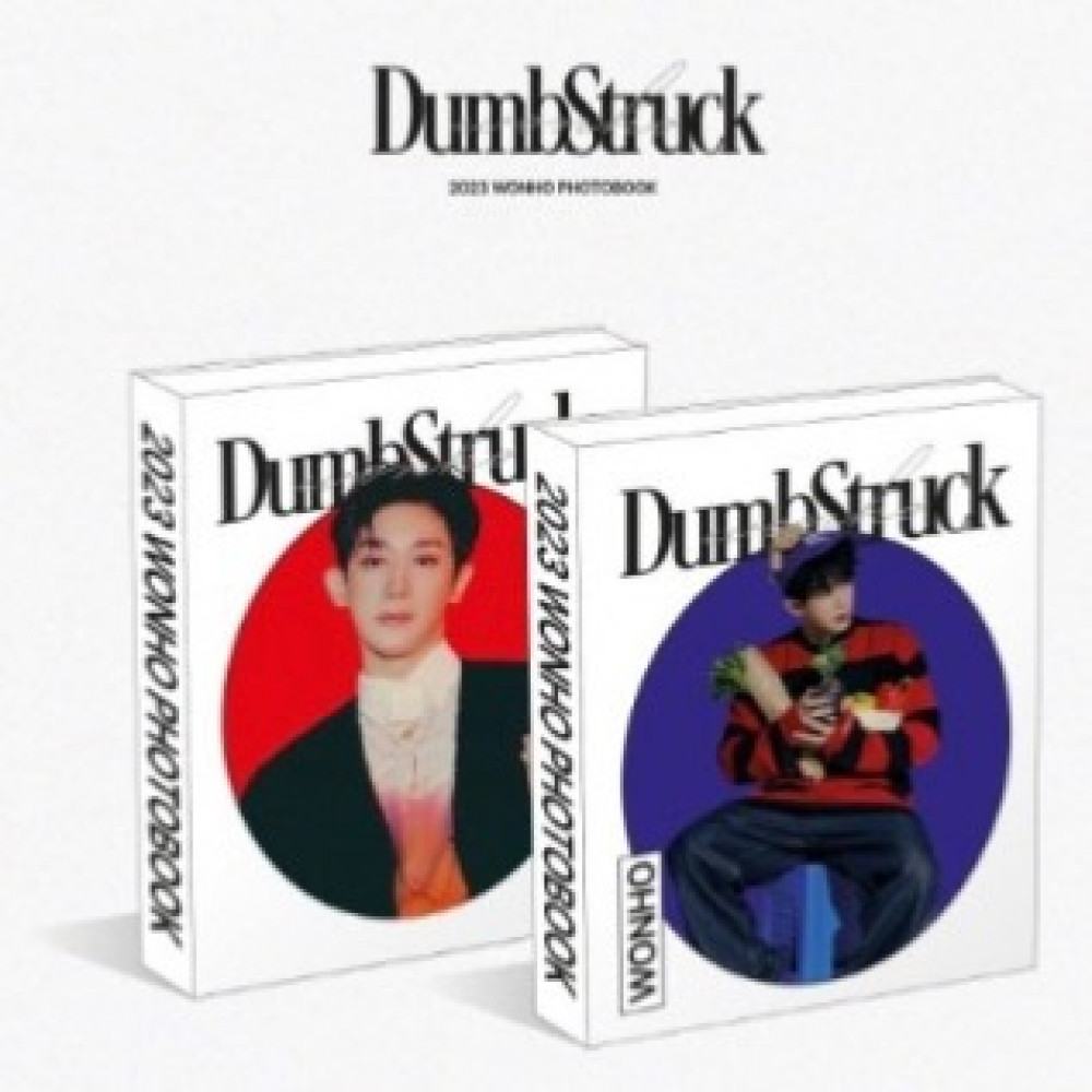 [PRE-ORDER] WONHO 2023 PHOTOBOOK - DUMBSTRUCK [NAVY Ver.]