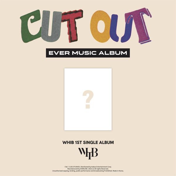 [Smart Album] WHIB 1st Single Album - Cut-Out EVER MUSIC ALBUM VER