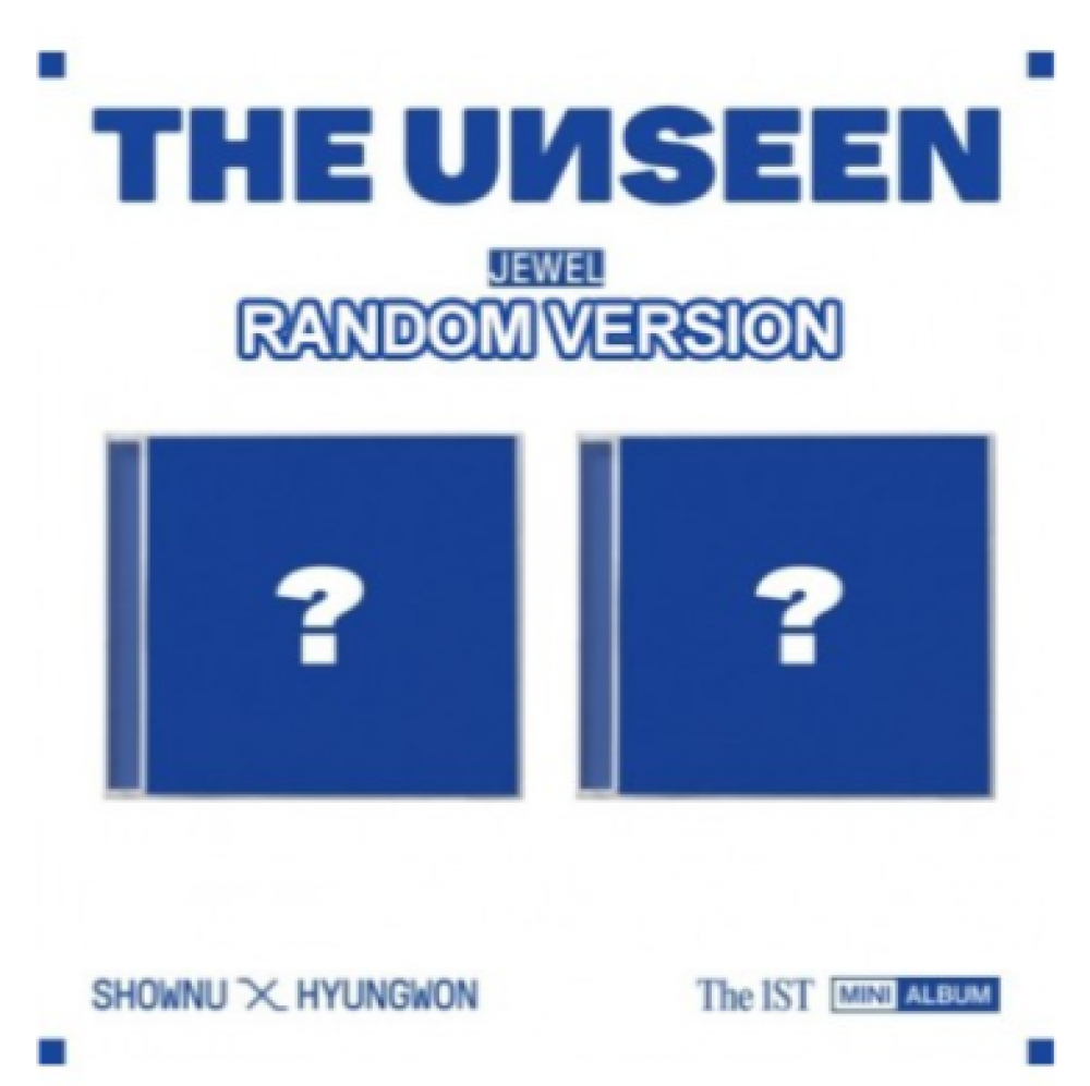 [JEWEL] SHOWNU X HYUNGWON 1st Mini Album - THE UNSEEN (Random Ver.) CD