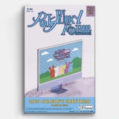 PURPLE KISS – 2024 SEASON’S GREETINGS [PURKY PURKY FARM] (BIZENT Gift)