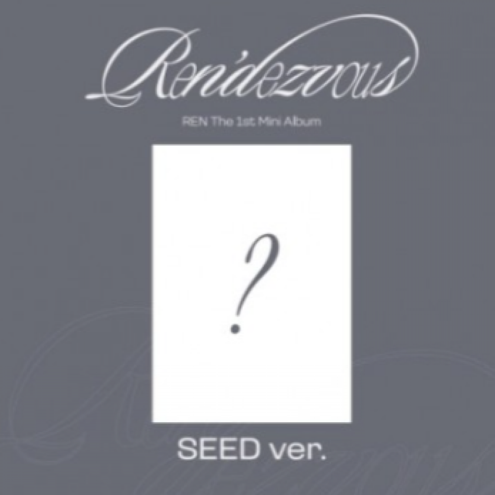 [Photobook] REN 1st Mini Album - Ren'dezvous (SEED Ver.) CD