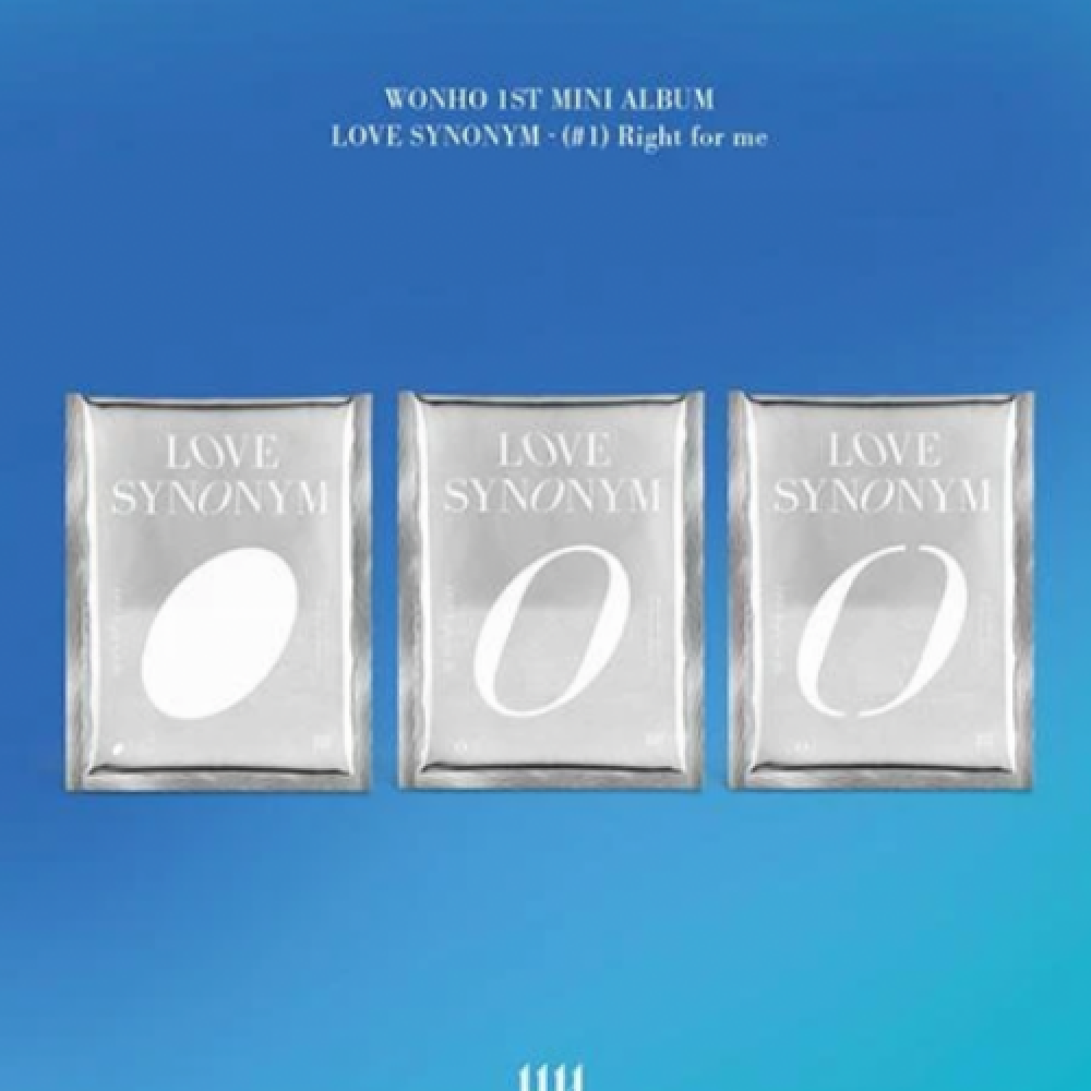 النسخه الكاملهWONHO - 1ST MINI ALBUM [LOVE SYNONYM #1. RIGHT FOR ME]