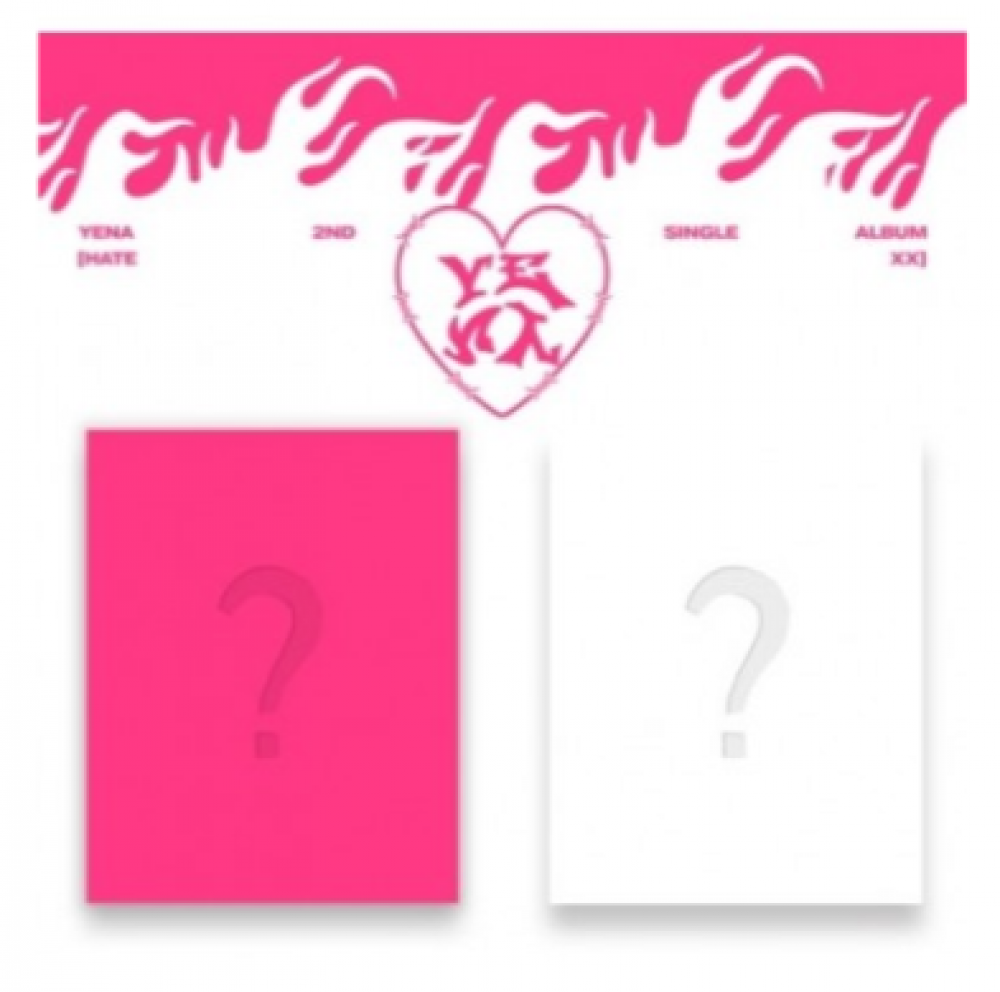 [SET] YENA 2nd Single Album - HATE XX (SET Ver.) 2CD