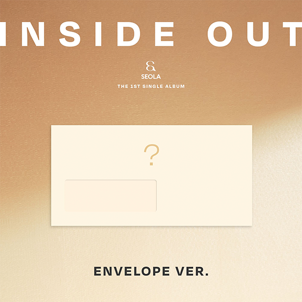 SEOLA 1st Single Album – INSIDE OUT (ENVELOPE Ver.)