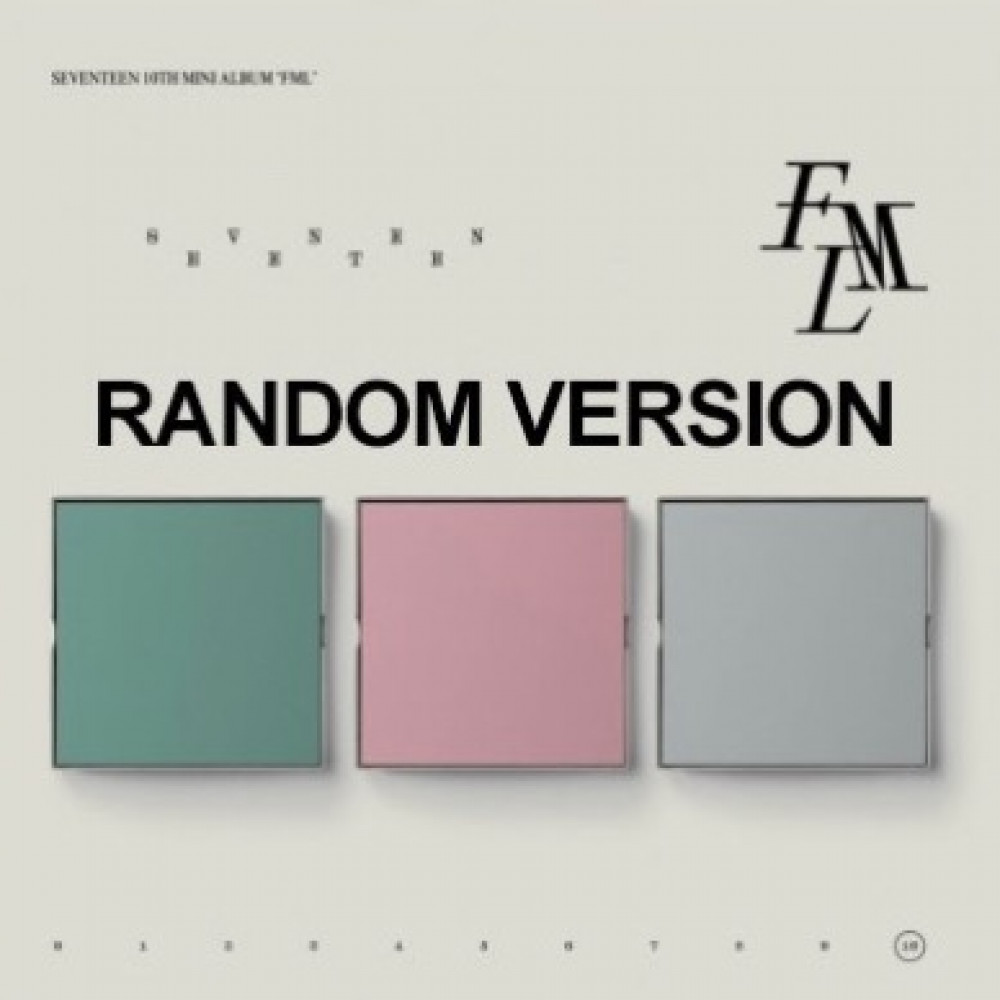 SEVENTEEN 10th Mini Album - FML (Random Ver.) CD