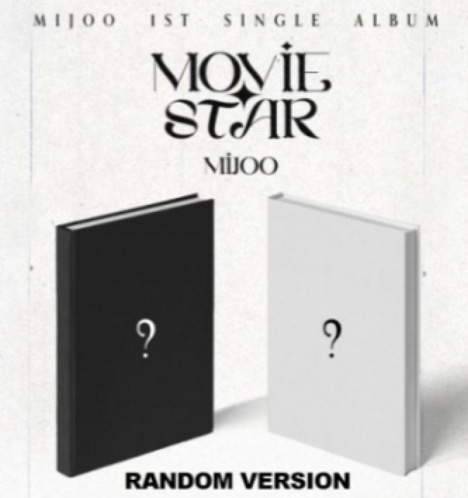 MIJOO 1st Single Album - Movie Star (Random Ver.) CD