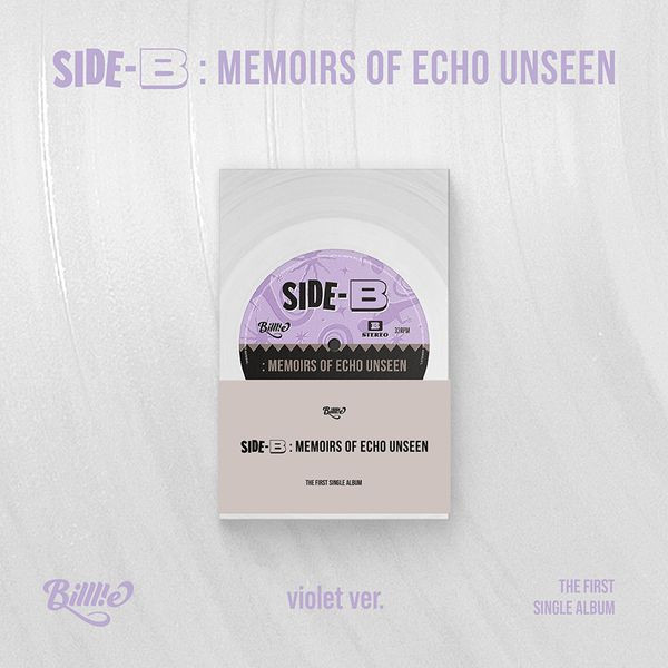 [Smart Album] Billlie 1st Single Album - side-B : memoirs of echo unseen (Violet Ver.) POCA