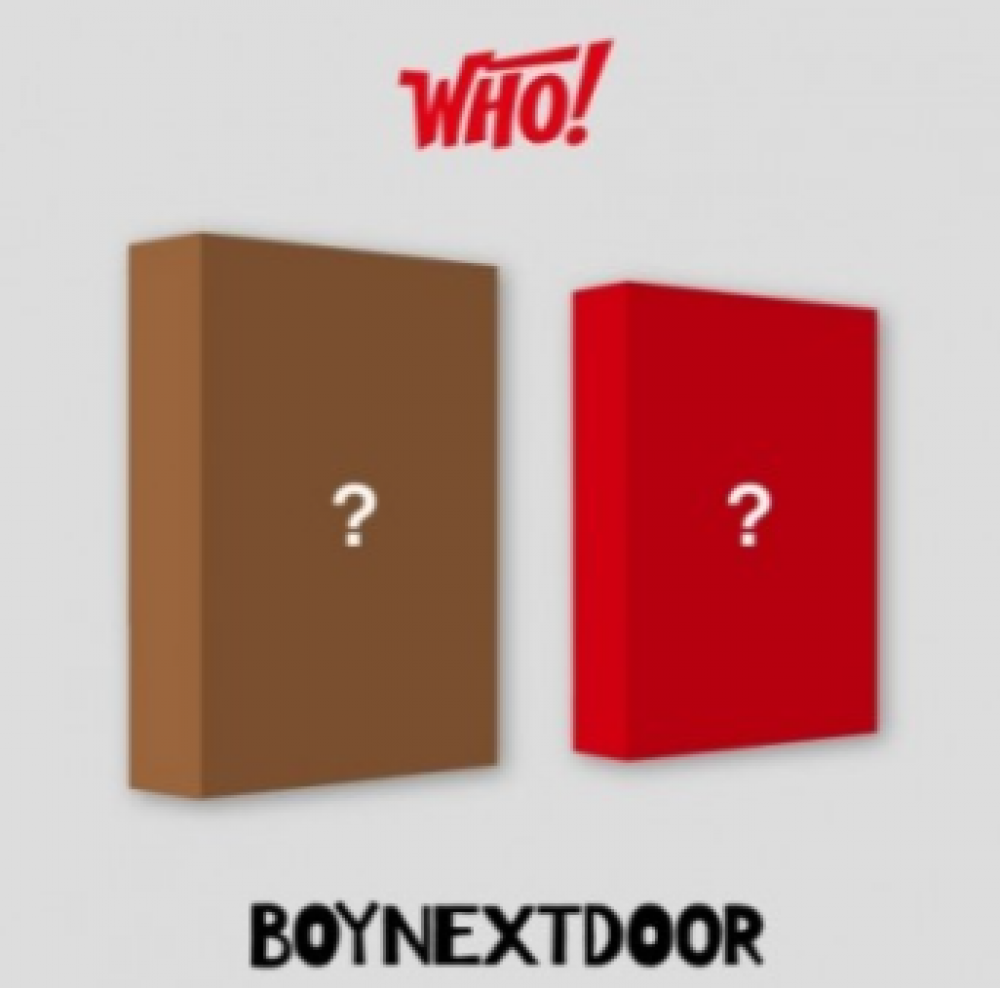 [SET] BOYNEXTDOOR 1st Single Album - WHO! (SET Ver.) 2CD