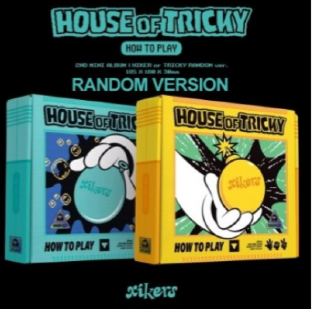 xikers 2nd Mini Album - HOUSE OF TRICKY : HOW TO PLAY (Random Ver.) CD