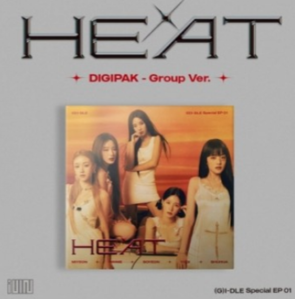 [DIGIPAK] (G)I-DLE Special Album - HEAT (Group Ver.) CD